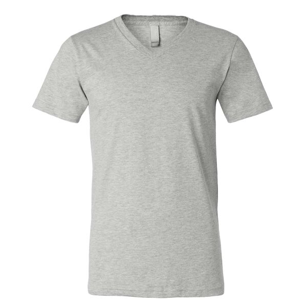 Unisex Heather CVC V-Neck Tee Thumbnail