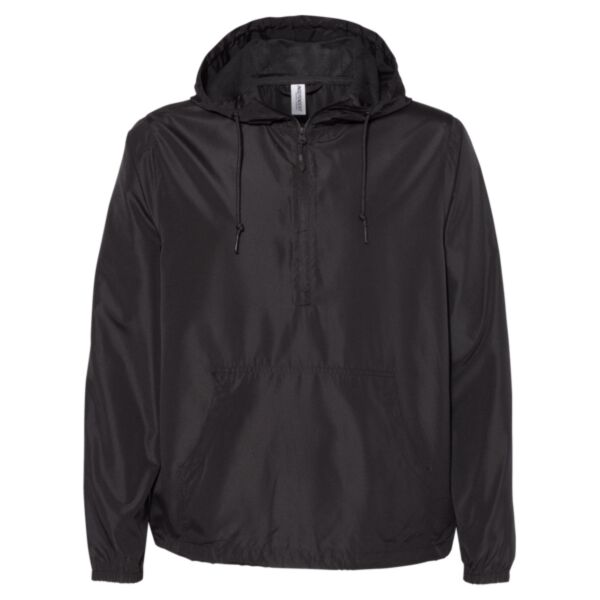 Unisex Lightweight Quarter-Zip Windbreaker Pullover Jacket Thumbnail