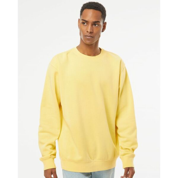 Unisex Midweight Pigment-Dyed Crewneck Sweatshirt Thumbnail