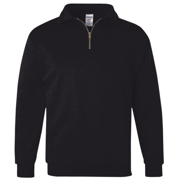 Unisex Nublend® Cadet Collar Quarter-Zip Sweatshirt Thumbnail