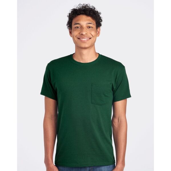Unisex Dri-Power® 50/50 Pocket T-Shirt Thumbnail