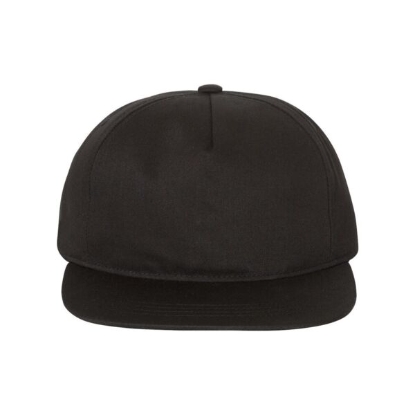Lightly-Structured Five-Panel Snapback Cap Thumbnail