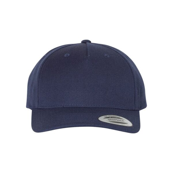 Premium Five-Panel Curved Bill Snapback Cap Thumbnail