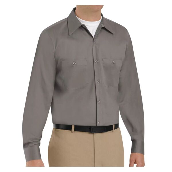 RED KAP® LONG SLEEVE WRINKLE RESISTANT COTTON SHIRT Thumbnail
