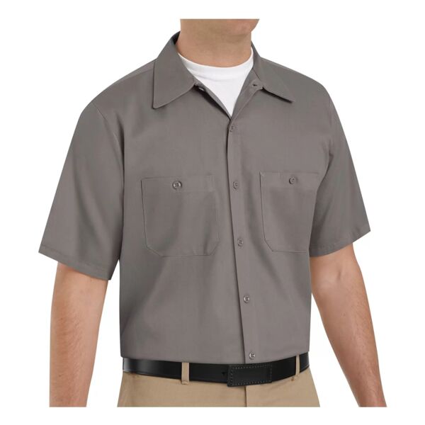 RED KAP® SHORT SLEEVE WRINKLE RESISTANT COTTON SHIRT Thumbnail