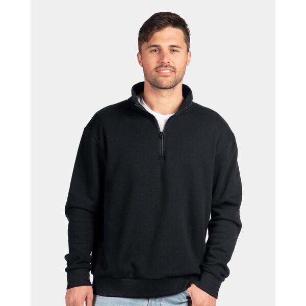 Unisex Fleece Quarter-Zip Pullover Thumbnail