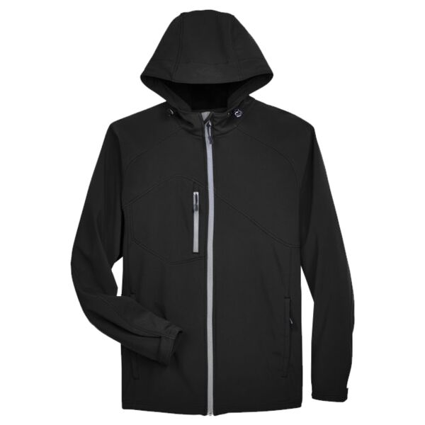Men's Prospect Two-Layer Fleece Bonded Soft Shell Hooded Jacket Thumbnail