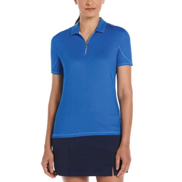 CALLAWAY ALL-OVER STITCHED CHEV LADIES’ POLO Thumbnail