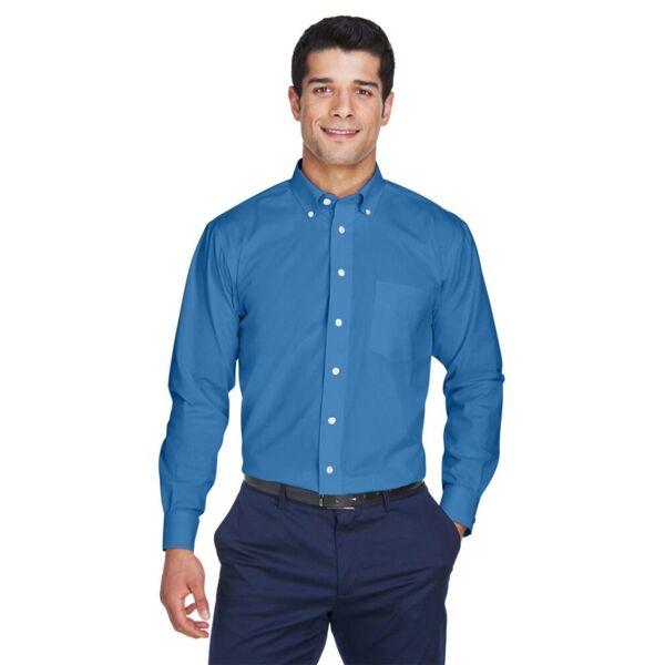 Men's Crown Collection® Oxford Woven Dress Shirt Thumbnail