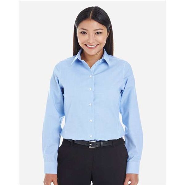 Women's Crown Collection® Royal Dobby Woven Dress Shirt Thumbnail