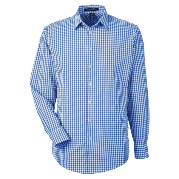 Men's CrownLux Performance® Gingham Dress Shirt Thumbnail