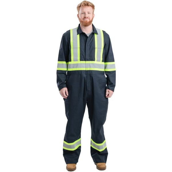 Safety Striped Gasket Unlined Coverall Thumbnail