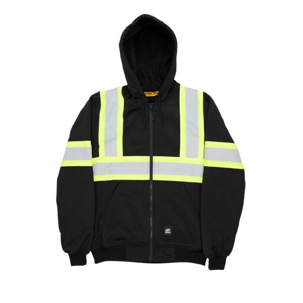 Safety Striped Therman Lined Sweatshirt Thumbnail