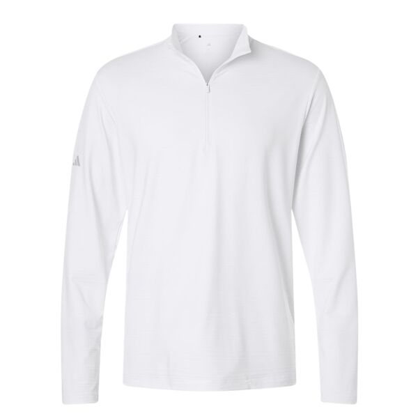 Men's Textured Stripe Quarter-Zip Pullover Thumbnail