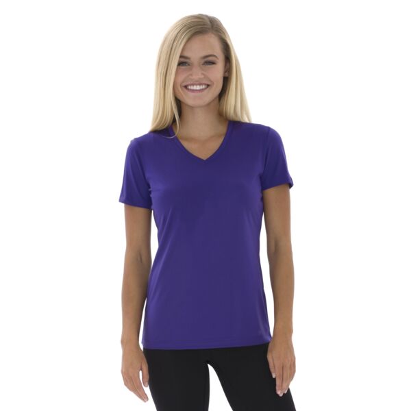 ATC™ PRO TEAM SHORT SLEEVE V-NECK LADIES' TEE Thumbnail