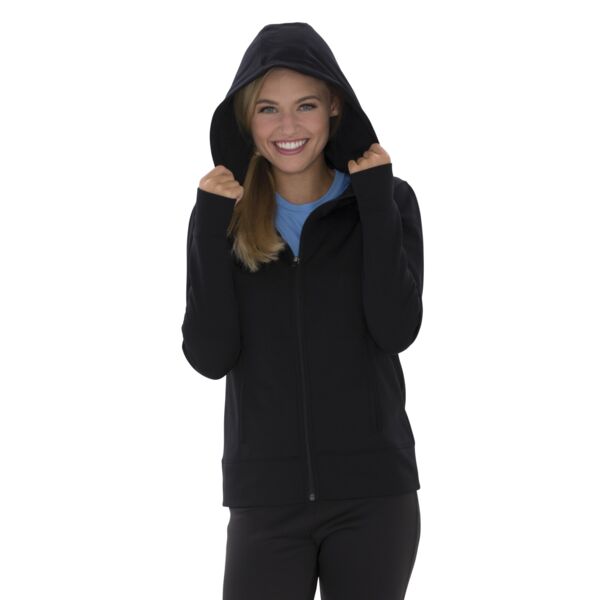 ATC™ GAME DAY™ FLEECE FULL ZIP LADIES' HOODIE Thumbnail