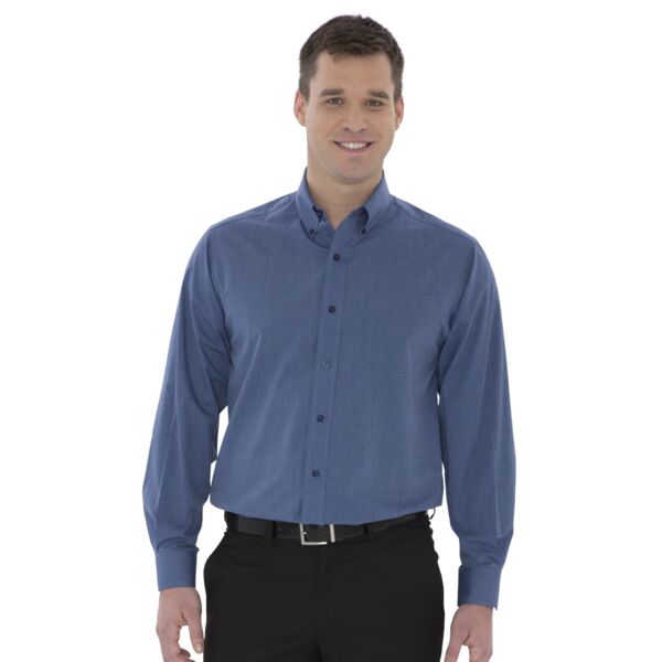 COAL HARBOUR® TEXTURED CROSSHATCH WOVEN SHIRT Thumbnail