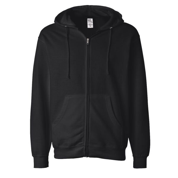 Unisex Midweight Full-Zip Hooded Sweatshirt Thumbnail