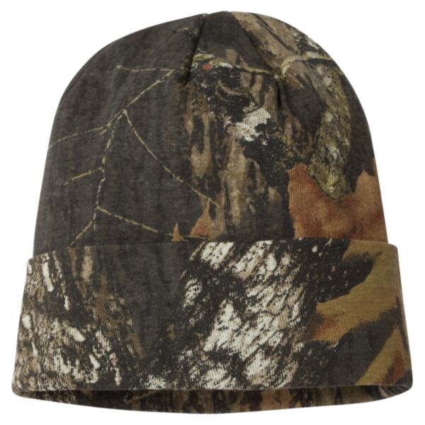 12" Licensed Camo Cuffed Beanie Thumbnail