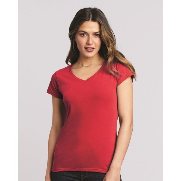 Women's Softstyle® V-Neck T-Shirt Thumbnail