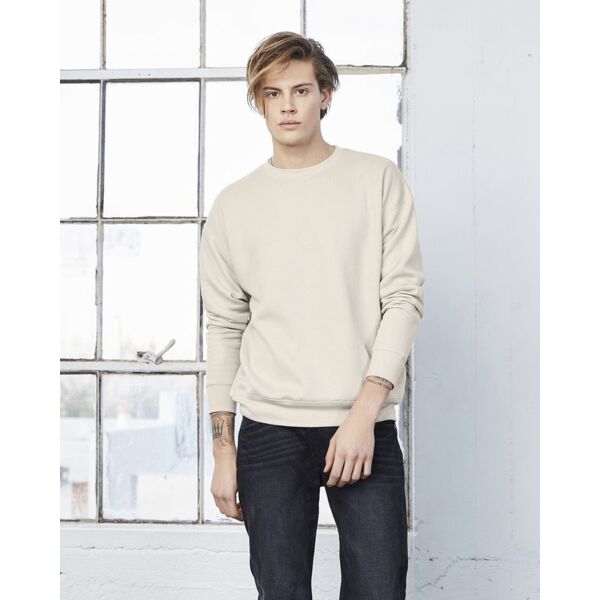 Unisex Sponge Fleece Drop Shoulder Crewneck Sweatshirt Thumbnail