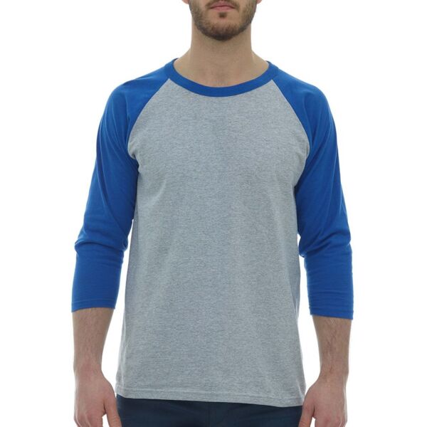 Raglan Three-Quarter Sleeve Baseball T-Shirt Thumbnail